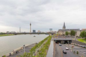 Rheinuferpromenade, Dusseldorf (Rhine Embankment Promenade)